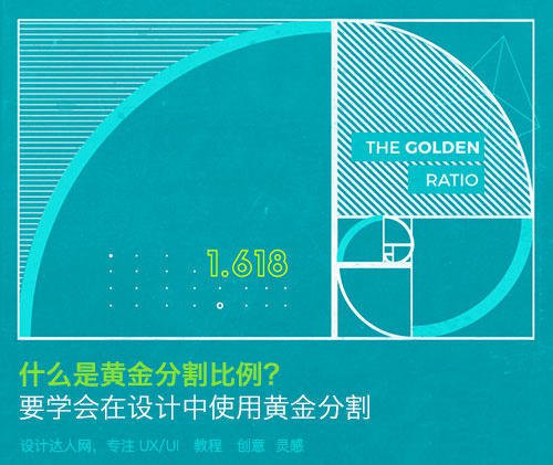 什么是黃金比例，并如何應用到設計上？